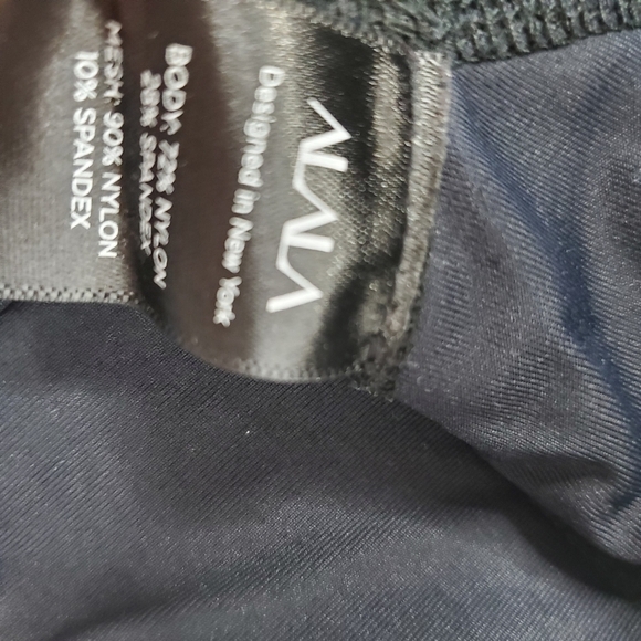 Alala XS Zip It Up Athletic Bra Black - Picture 3 of 7